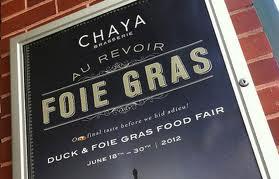 Au revoir foie gras
