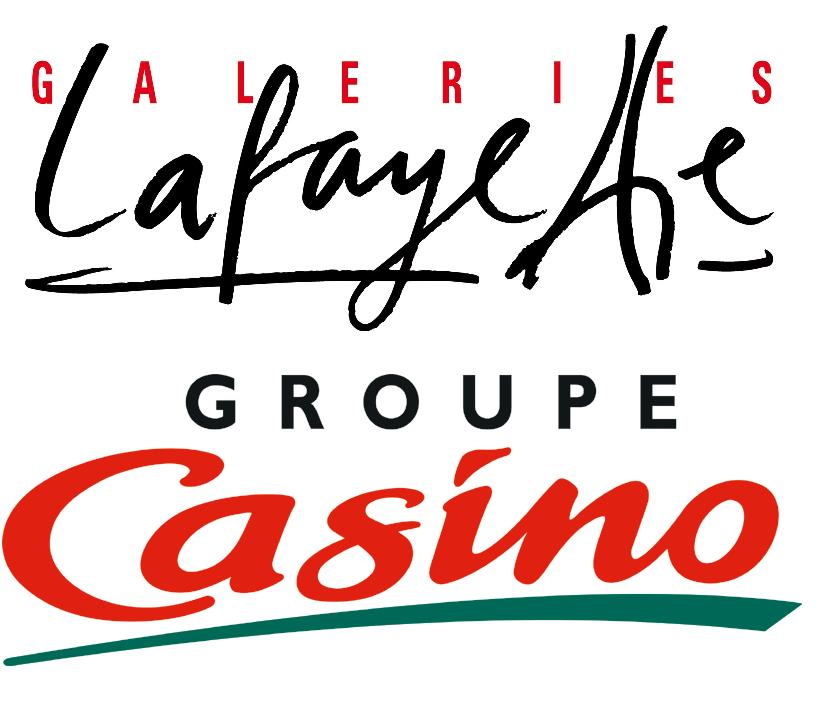 Logos Galeries Lafayette et Casino