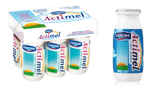 Bouteille végétale pour Actimel. - Agro Media