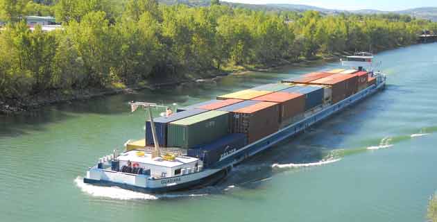 Produits agricoles : le transport fluvial se développe