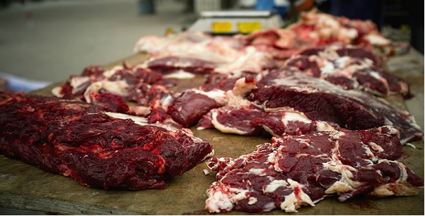 Viande avariée en Chine