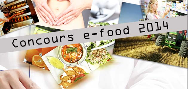 E-Food 2014 : le concours qui met le numérique au service de l’alimentation 