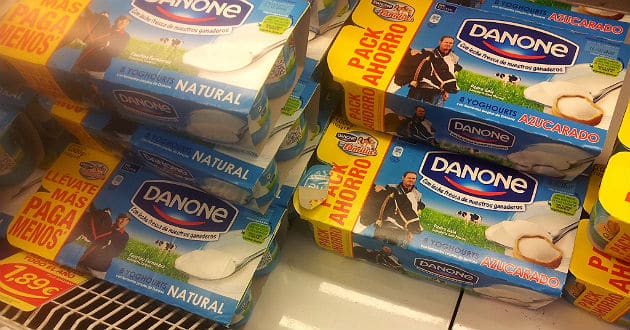 Danone toujours en difficultés sur les marchés asiatique et russe