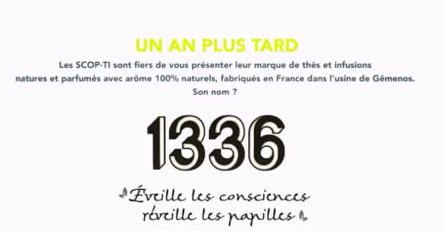 “1336”, la marque des ex-Fralib est née