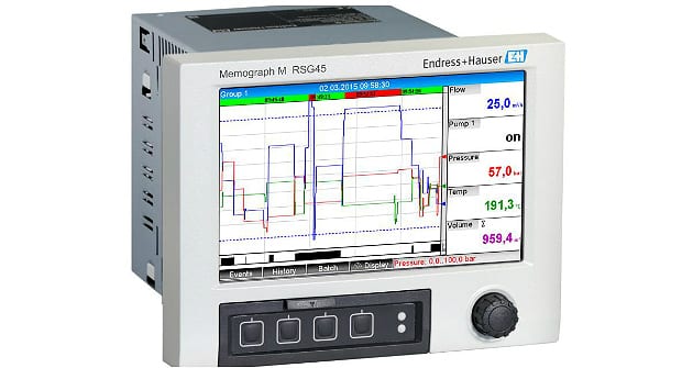 Endress+Hauser dévoile RSG45, l’enregistreur graphique évolué