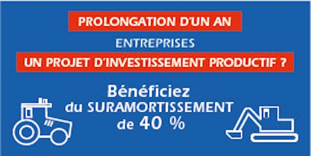 Le suramortissement reconduit jusqu’en avril 2017