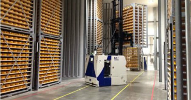 BA Systèmes automatise avec AGV une 2ème usine pour FrieslandCampina