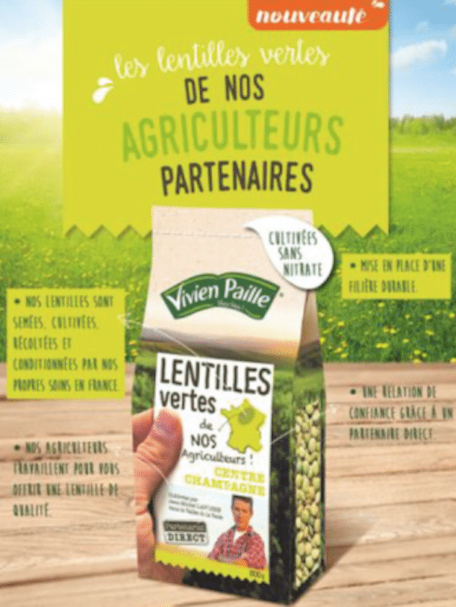 Soufflet veut passer de 60 à 100% de lentilles made in France