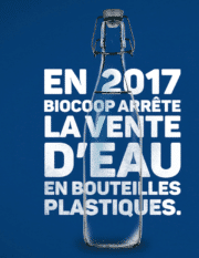 Chez Biocoop, l’eau en bouteille plastique, c’est fini !