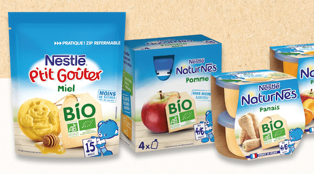 Nestlé Bébé lance une gamme Bio