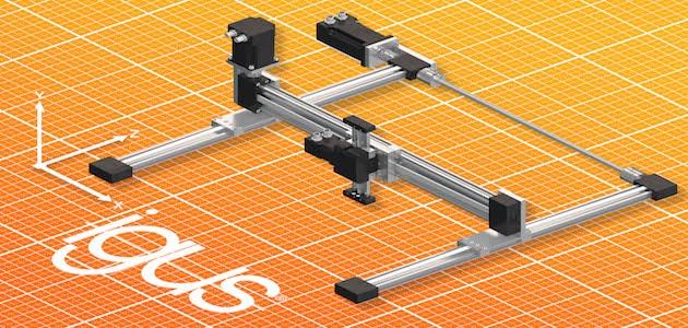 Portique 3D : Le Drylin E, compact et économique, de chez igus