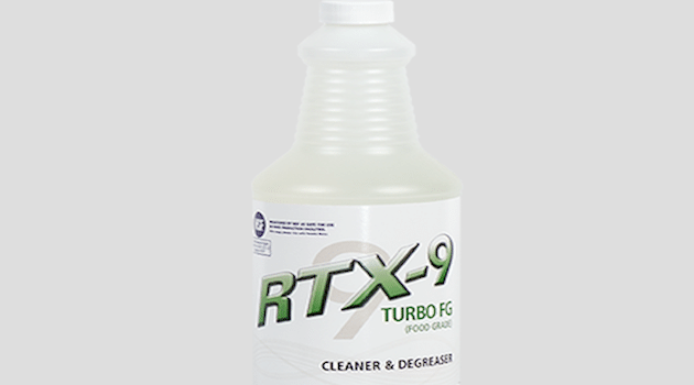 Nettoyant : Le RTX-9 Turbo Food Grade fait son entrée