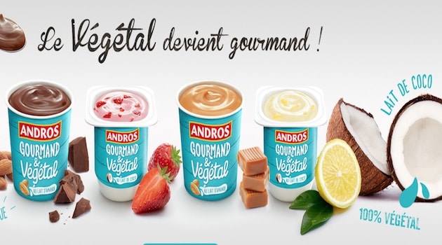 Andros rend le végétal gourmand