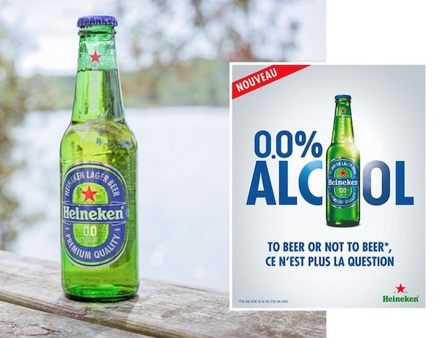 Heineken double la mise sur les bières 0.0 en France