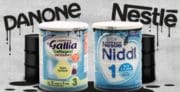 Contamination : foodwatch exige le rappel immédiat des laits pour bébés Nestlé et Danone