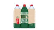 Vittel lance la première bouteille 2 litres 100% en plastique recyclé et 100% recyclable