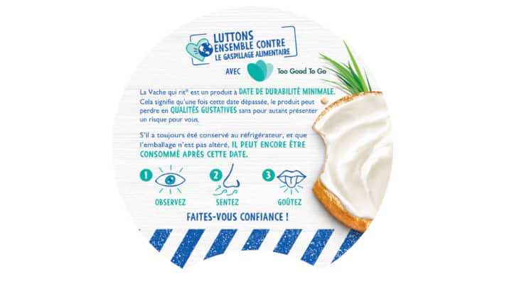 Avec La Vache Qui Rit, Bel sensibilise les consommateurs aux Dates de Durabilité Minimale (DDM)