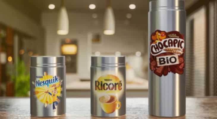 Avec les emballages réutilisables Nesquik, Ricoré et Chocapic Bio, Nestlé amorce sa transition vers des emballages plus durables