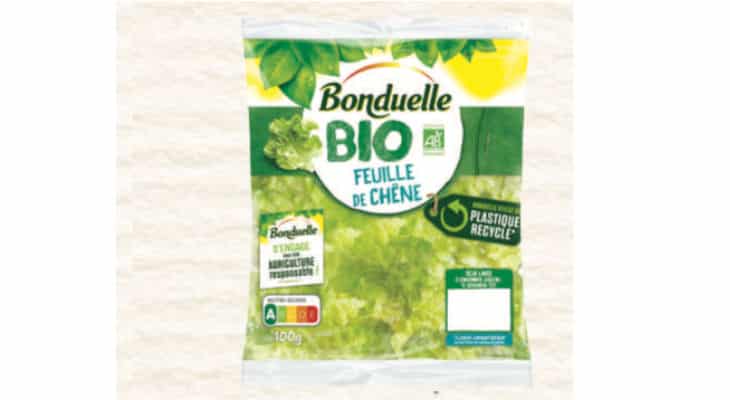 Emballage : Bonduelle supprime le couvercle plastique de ses barquettes et lance un sachet durable pour ses salades bio