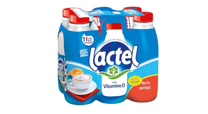 Lactel adapte sa gamme de laits classiques