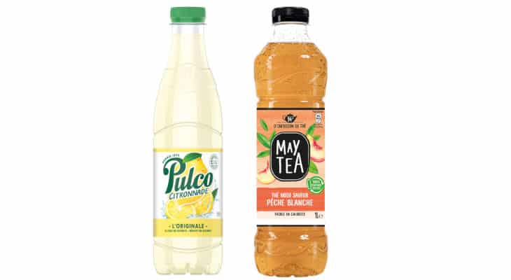 MayTea et Pulco Citronnade lancent leurs bouteilles en plastique 100% recyclé