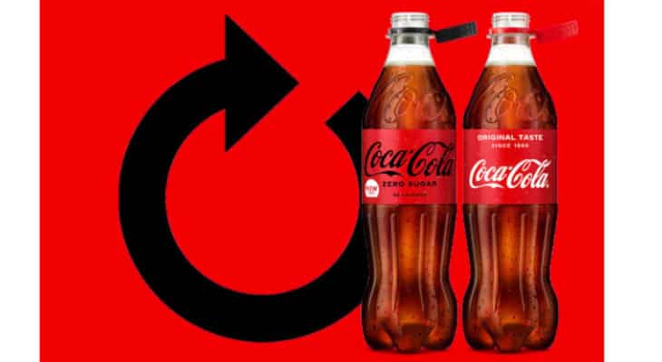 Coca-Cola annonce l’arrivée progressive des bouchons attachés