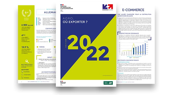 Profitez de la relance et boostez votre activité à l’international avec le livre blanc « Agro, Où exporter en 2022 ? »