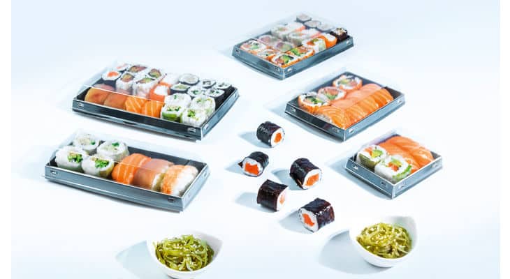 Alphaform lance Luxifood Sushis, des emballages éco-conçus pour la restauration asiatique