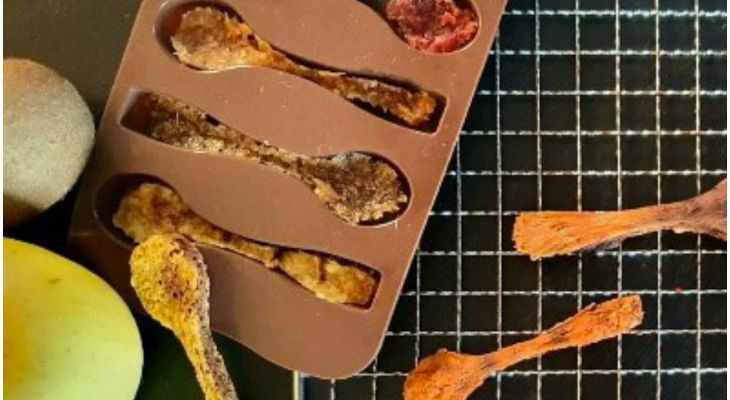 La start-up toulousaine Croc Fork crée les premiers couverts comestibles et compostables à base de fruits et légumes moches