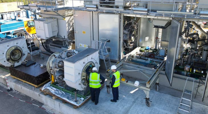 Décarbonation : Une turbine à gaz alimentée à 100 % avec de l’hydrogène renouvelable