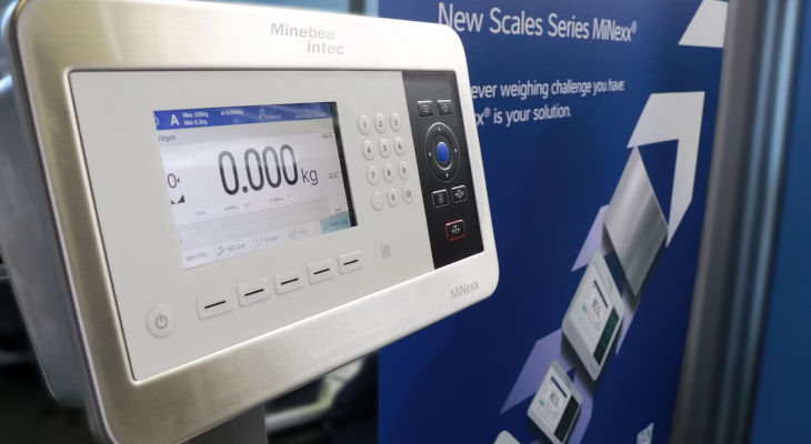 Avec MiNexx 3000, Minebea Intec renforce la précision et la sécurité des pesées dans l’agroalimentaire