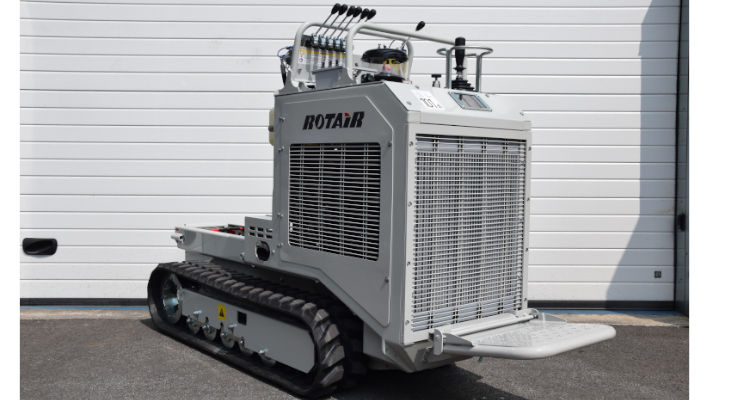 Rotair dévoile le nouveau Rampicar R70.4-T pour une viticulture moderne