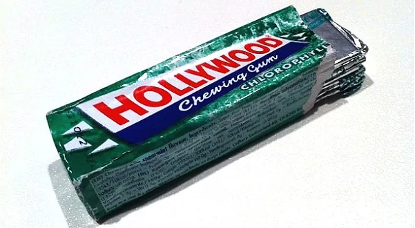 Hollywood chewing gum