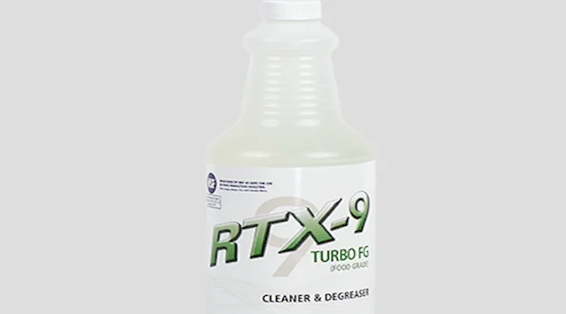 Nettoyant : Le RTX-9 Turbo Food Grade fait son entrée